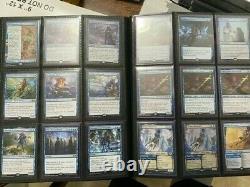 Magic The Gathering Collection Binder All NM LP. Double Sleeved never played