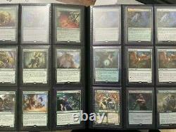 Magic The Gathering Collection Binder All NM LP. Double Sleeved never played