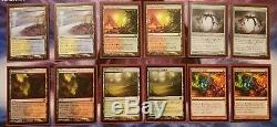 Magic The Gathering Collection VHTF Foils Lands MTG Modern Legacy EDH Collection