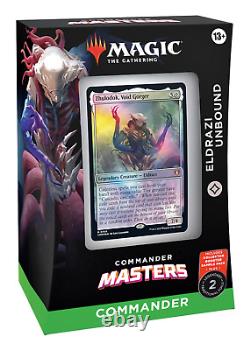 Magic The Gathering Commander Masters Commander Deck Eldrazi Unbound