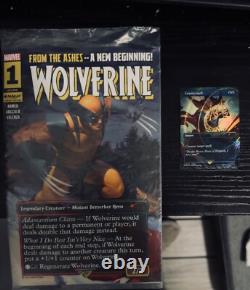 Magic The Gathering Counterspell Promo Doctor Strange MTG With Wolverine comic