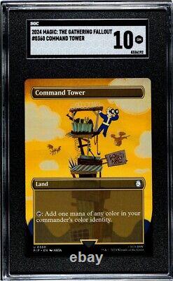 Magic The Gathering Fallout Graded Lot x7 Surge Foil Mythic Rare SGC 10/9 MTG