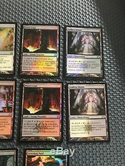 Magic The Gathering Hallowed Fountain Steam Vents Breeding Pool Foil Shocklands