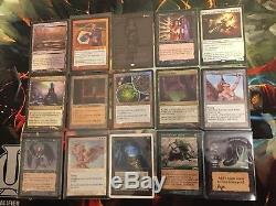Magic The Gathering High End Collection Unlimited TIMETWISTER, Chains, OG Foils