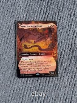 Magic The Gathering Hobbit Book Cover + Surge Foil Lot 11 Mythics Smaug