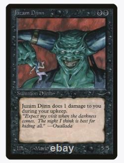 Magic The Gathering Juzam Djinn Arabian Nights MTG Very Clean