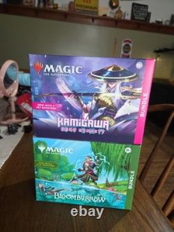 Magic The Gathering Kamigawa And Bloomburrow Bundle Lot