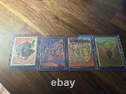 Magic The Gathering LOTR 6 Borderless Poster Lot, 2 Foil All NM