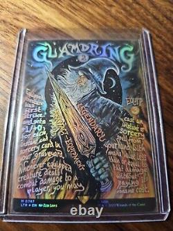 Magic The Gathering LOTR 6 Borderless Poster Lot, 2 Foil All NM