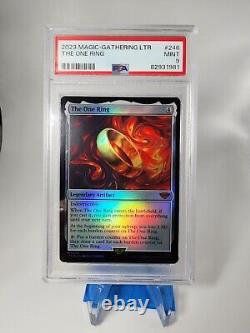 Magic The Gathering Lord Of The Rings THE ONE RING Foil Card PSA 9 #246 LOTR