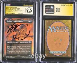 Magic The Gathering MTG Gollum One Ring Foil Borderless CGC ANDY SERKIS SIGNED