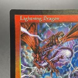 Magic The Gathering MTG Lightning Dragon English Foil Preowned