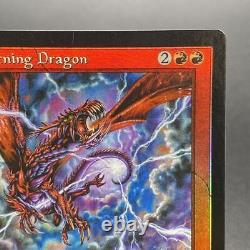 Magic The Gathering MTG Lightning Dragon English Foil Preowned