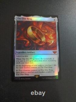 Magic The Gathering MTG Lord Of The Rings The One Ring Foil Mythic M 0246 Rare