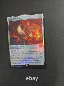 Magic The Gathering MTG Lord Of The Rings The One Ring Foil Mythic M 0246 Rare