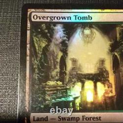 Magic The Gathering MTG Overgrown Tomb (Grassy Tomb) 1st ed Foil Preowned