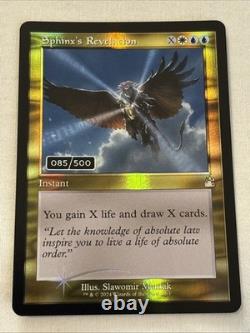 Magic The Gathering MTG Sphinxs Revelation Retro Foil Serialized 085/500 Mint