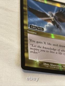 Magic The Gathering MTG Sphinxs Revelation Retro Foil Serialized 085/500 Mint