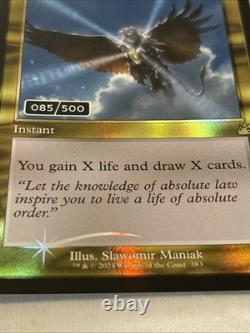 Magic The Gathering MTG Sphinxs Revelation Retro Foil Serialized 085/500 Mint