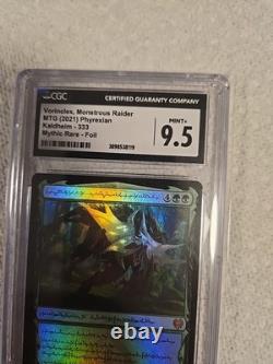 Magic The Gathering MTG Vorinclex Monstrous Raider Mythic Rare Foil #333 CGC 9.5