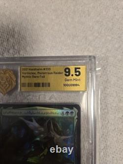 Magic The Gathering MTG Vorinclex Monstrous Raider Mythic Rare Foil #333 KOBA9.5