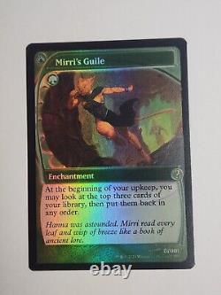 Magic The Gathering Mirri's Guile MB2 Future Sight Boder FOIL RARE X1 NM