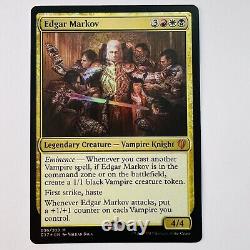 Magic The Gathering Mtg Foil Edgar Markov Commander 2017 Mythic Excellent