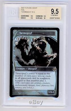 Magic The Gathering Mtg Tarmogoyf Future Sight Foil 9.5 Gem Mint