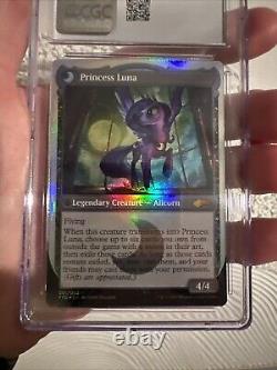 Magic The Gathering Nightmare Moon Princess Luna Foil CGC 10? Low Pop