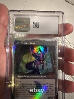 Magic The Gathering Nightmare Moon Princess Luna Foil CGC 10? Low Pop