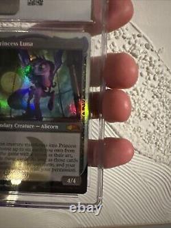 Magic The Gathering Nightmare Moon Princess Luna Foil CGC 10? Low Pop