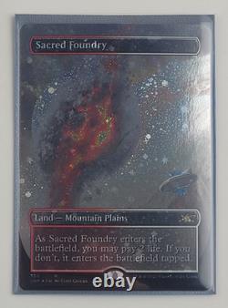 Magic The Gathering Sacred Foundry Unfinity Galaxy Foil NM Ungraded