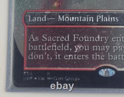 Magic The Gathering Sacred Foundry Unfinity Galaxy Foil NM Ungraded
