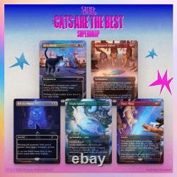 Magic The Gathering Secret Lair Cats Are The Best Foil 5 Cards Alt Art