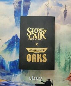 Magic The Gathering Secret Lair Drop Series Warhammer 40,000 Orkz Foil Sleeved