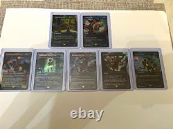 Magic The Gathering Secret Lair Wolverine Foil 7-Card Lot with Counterspell NM