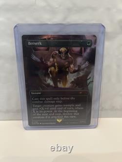 Magic The Gathering Secret Lair Wolverine Foil 7-Card Lot with Counterspell NM