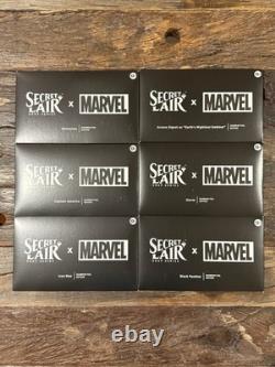 Magic The Gathering Secret Lair x Marvel Rainbow Foil Edition Full Set All 6