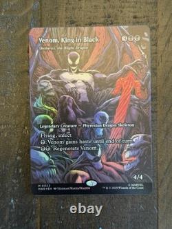 Magic The Gathering Spider-Man Venom King In Black Mythic Full Art Foil NM