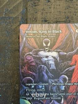 Magic The Gathering Spider-Man Venom King In Black Mythic Full Art Foil NM