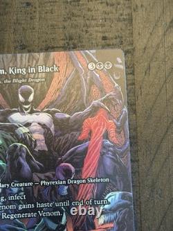 Magic The Gathering Spider-Man Venom King In Black Mythic Full Art Foil NM