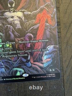 Magic The Gathering Spider-Man Venom King In Black Mythic Full Art Foil NM