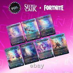 Magic The Gathering TCG Secret Lair x Fortnite Foil Brand NEW Sealed