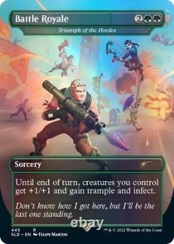 Magic The Gathering TCG Secret Lair x Fortnite Foil Brand NEW Sealed