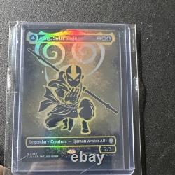 Magic The Gathering TLA Foil Legendary Creature Cards Aang Swift Savior & Ocea
