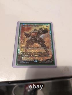 Magic The Gathering TMNT Krang Utrom Warlord Fracture Foil Near Mint