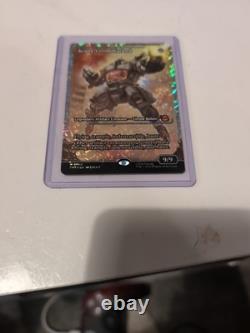 Magic The Gathering TMNT Krang Utrom Warlord Fracture Foil Near Mint