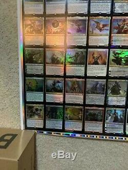 Magic The Gathering Uncut Foil Sheet Mythic Rare Cards War of the Spark Wizards