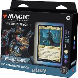 Magic The Gathering Universes Beyond Warhammer 40,000 Commander Deck Forces