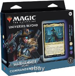 Magic The Gathering Universes Beyond Warhammer 40,000 Commander Deck Forces